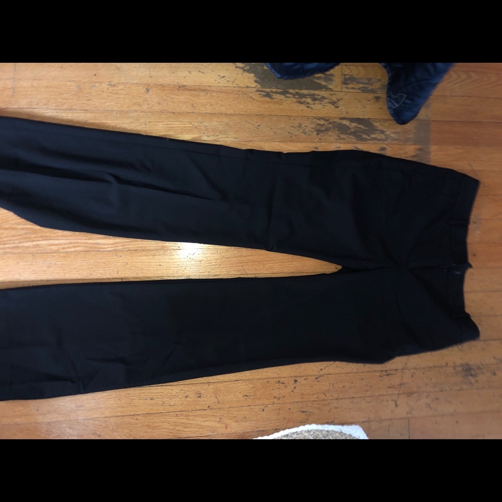 Black trouser pants